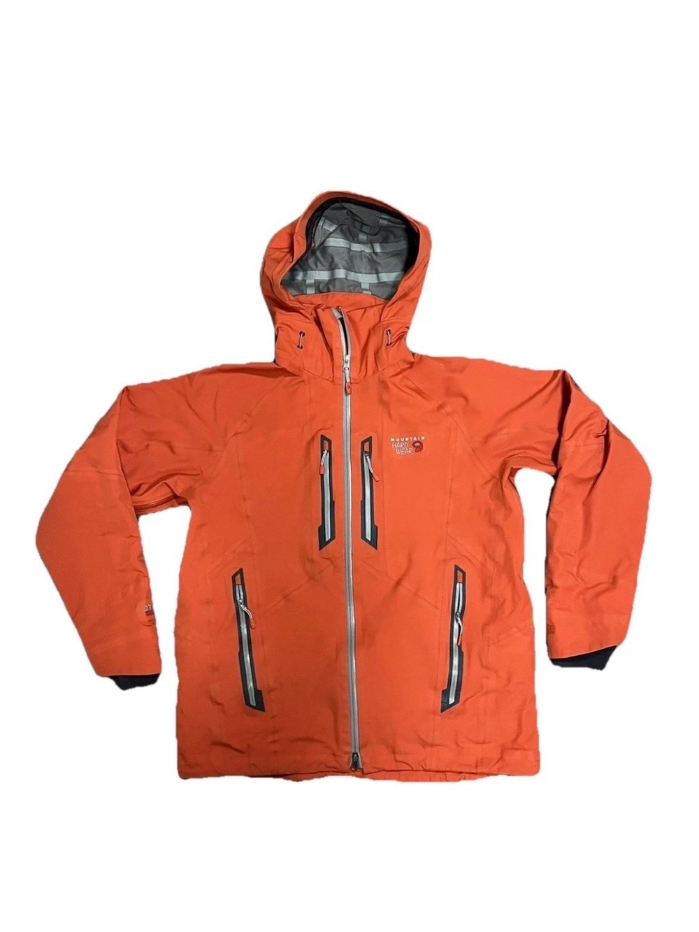 Mountain Hardwear High Exposure Gore Tex C knit Jacket Orange Size Large
